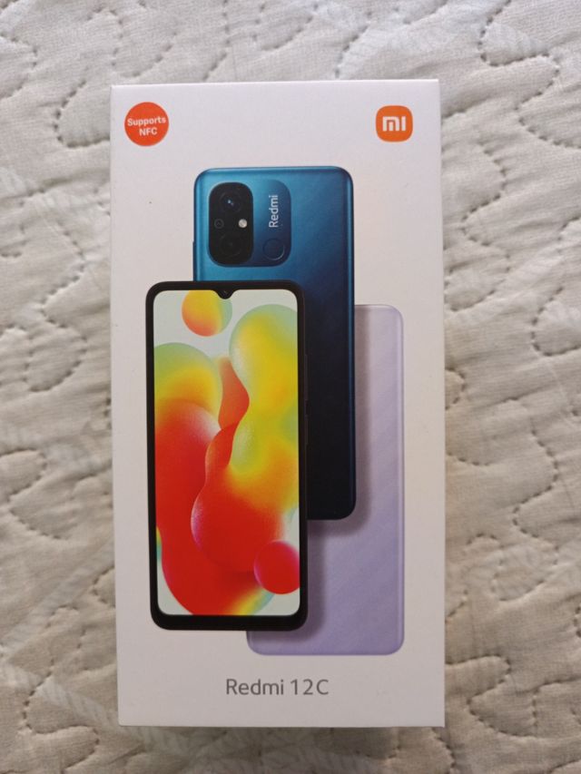 Xiaomi Redmi 12C nuevo - Azul y Morado