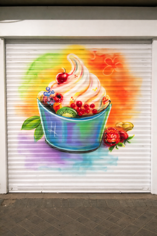 DECORADOR MURAL pintura a mano arte GRAFFITI ARTE