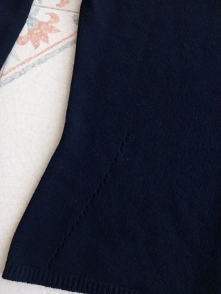 Cardigan blu in viscosa