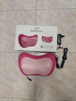 Almohada Masaje ALE-HOP Rosa,sin estrenar,conector