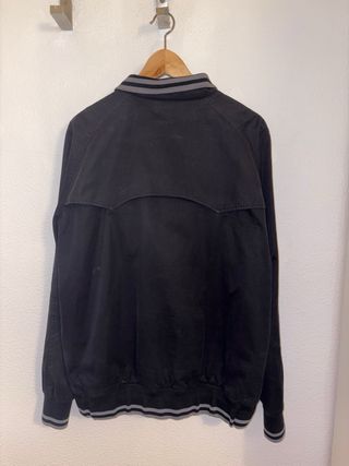 Cazadora Fred Perry negra - Talla XL