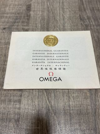 Omega Garantía Acero 1967