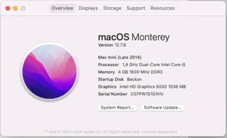 Mac mini (Late 2014) - 4GB RAM
