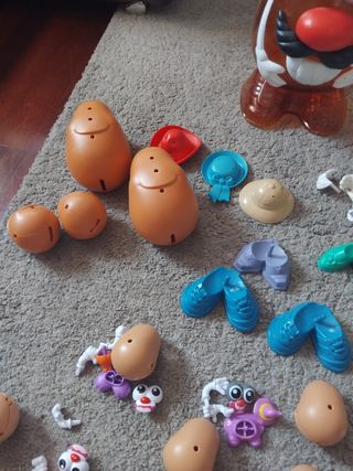Mr Potato gigante + extras