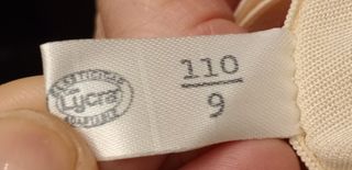 Faja Garel beige, talla 110 de pecho, nueva.