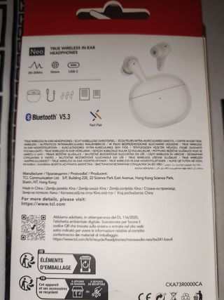 Auriculares TCL Moveaudio Neo