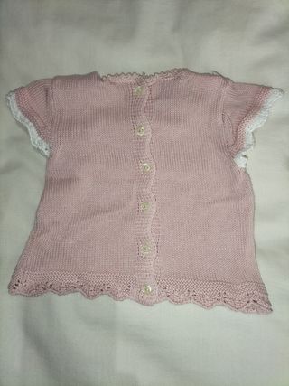 Conjunto bebé niña Talla 3 meses. Carmen Taberner
