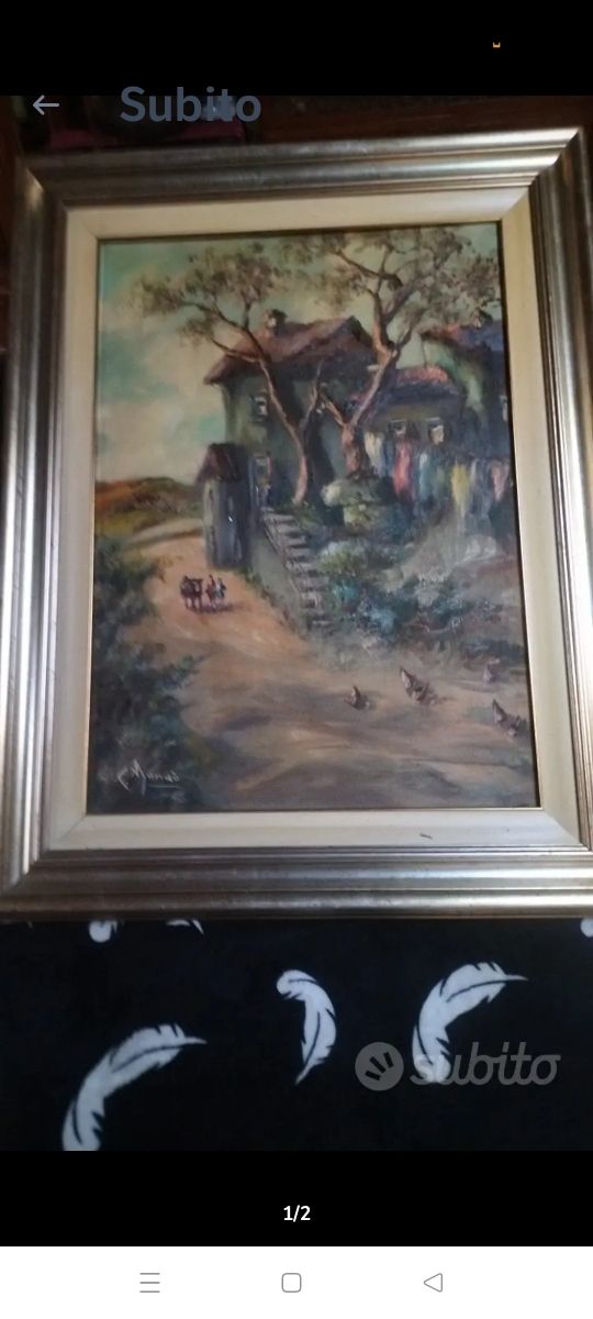 Quadro Federico Maneo - Dipinto Incorniciato