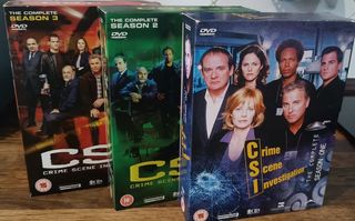CSI edicion coleccionista DVDs + libros de fotos