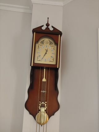 Reloj Pared Vintage de Madera