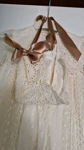 Vestido bautizo bebé