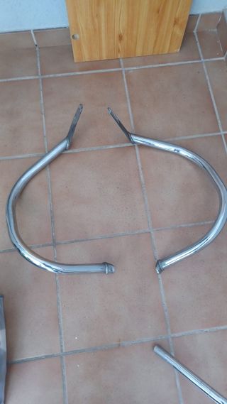 Defensas Moto - Cromo