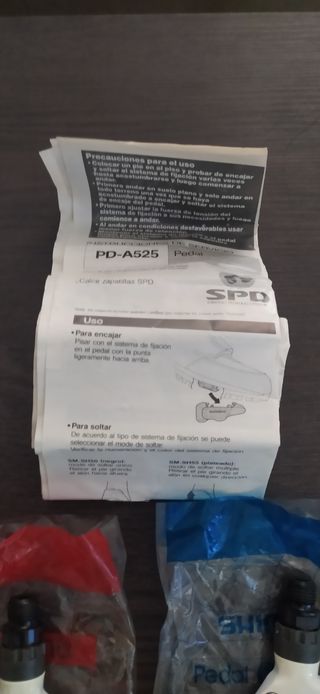 Pedales automáticos shimano años 90