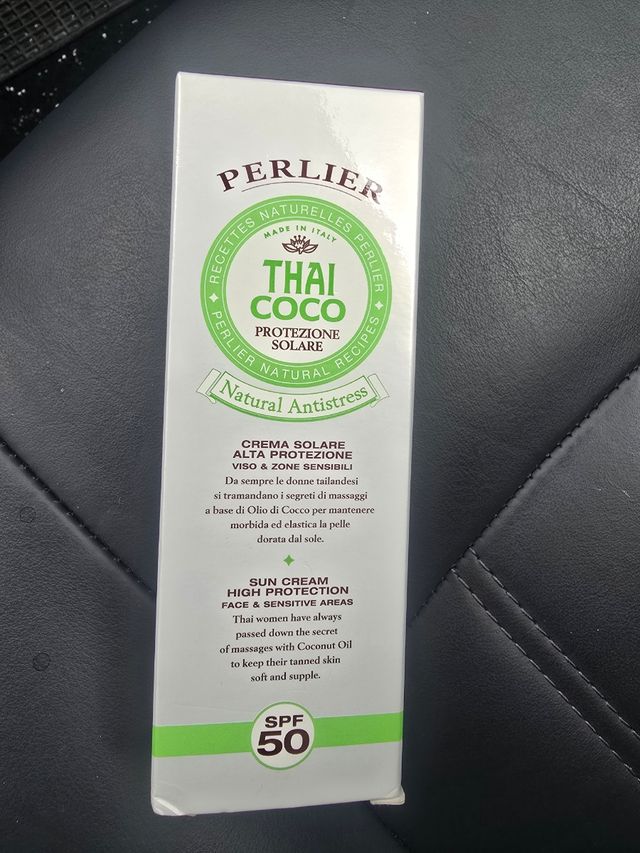 Crema solare Perlier Thai Coco SPF50