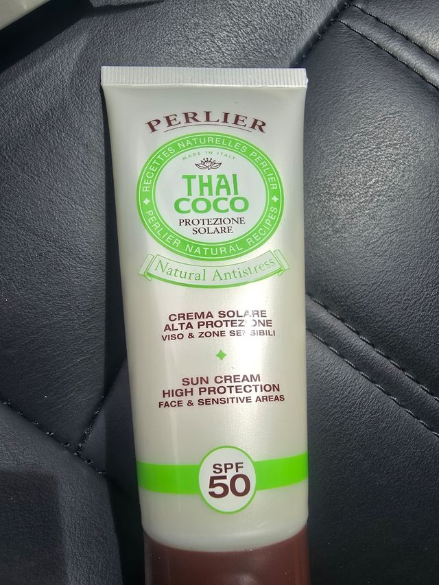 Crema solare Perlier Thai Coco SPF50