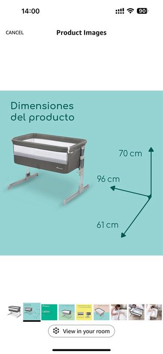 Cuna colecho bebé - Bebeconfort Galileo