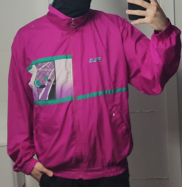 Chaqueta cortavientos vintage