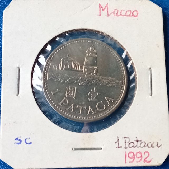 Monedas Macao - 10, 20 y 50 Avos + 1 Pataca