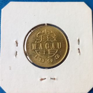 Monete di Macao: 10, 20 e 50 Avos + 1 Pataca