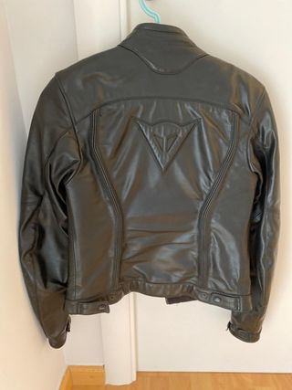 Chaqueta moto piel mujer