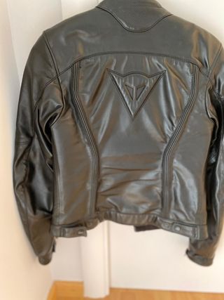 Chaqueta moto piel mujer