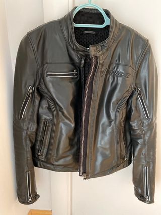 Chaqueta moto piel mujer