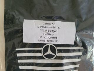 Maglietta Mercedes Benz nera Tg XL