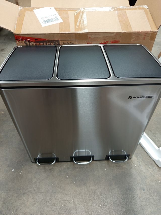 Cesto Ropa Sucia SONGMICS Cubo De Basura Para Cocina, X 18 L,