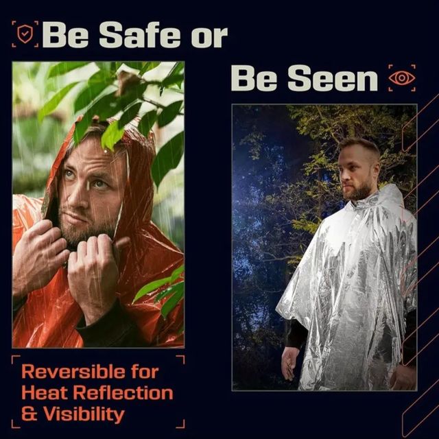 5 CHUBASQUEROS IMPERMEABLES TÉRMICOS - SIN ABRIR