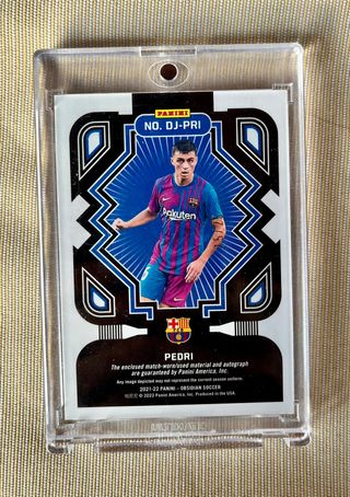 PEDRI /25 AUTO AUTOGRAPH FIRMA TOPPS PANINI PATCH
