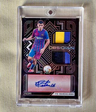 PEDRI /25 AUTO AUTOGRAPH FIRMA TOPPS PANINI PATCH