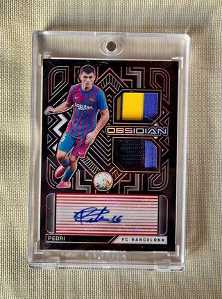 PEDRI /25 AUTO AUTOGRAPH FIRMA TOPPS PANINI PATCH