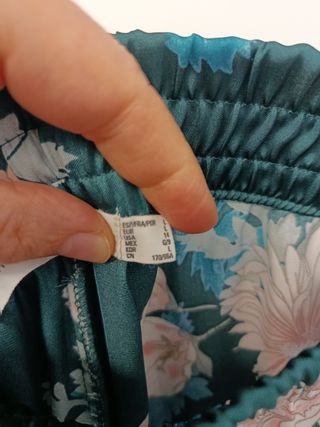 Pantalones pijama - Seda floral