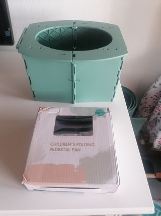 Vasino portatile pieghevole per bimbi