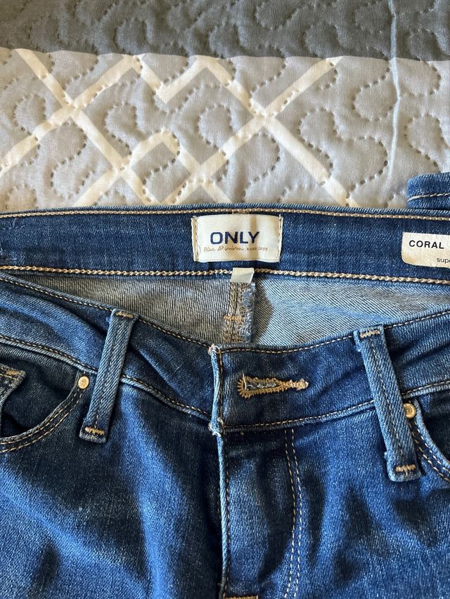 Vaqueros Only - Azul - Talla 29/30 ( para una S/M)