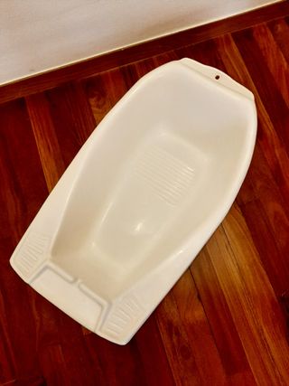 Bañera bebé blanca