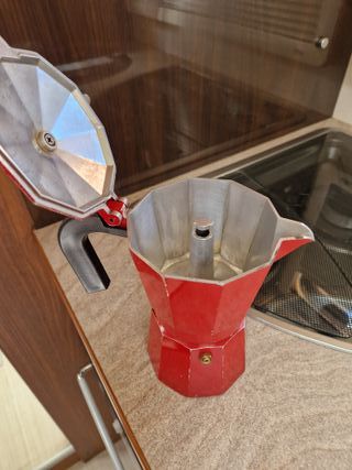 Cafetera italiana para 4 cafes