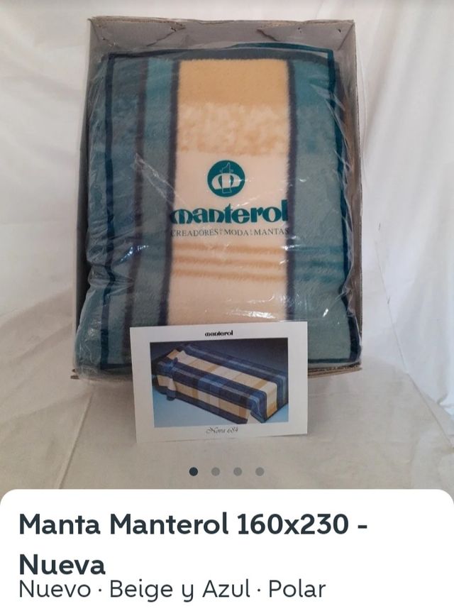 2 Mantas Manterol 160x230 - Nueva