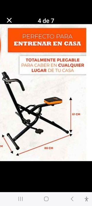 Máquina musculación - Gimnasio