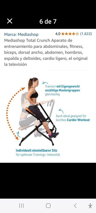 Máquina musculación - Gimnasio
