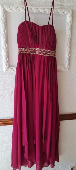 Vestido fiesta  color morada