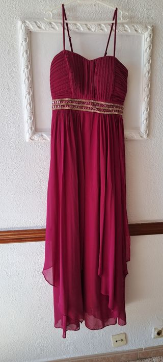 Vestido fiesta  color morada