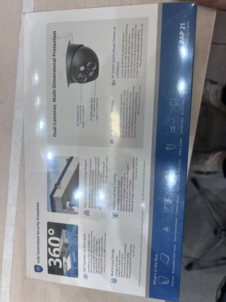 3K Camara vigilancia WiFi Exterior Solar, Camara