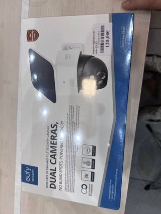 3K Camara vigilancia WiFi Exterior Solar, Camara