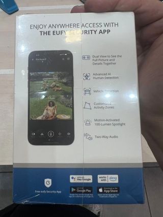 3K Camara vigilancia WiFi Exterior Solar, Camara