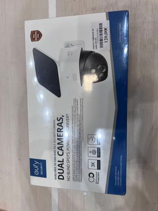 3K Camara vigilancia WiFi Exterior Solar, Camara