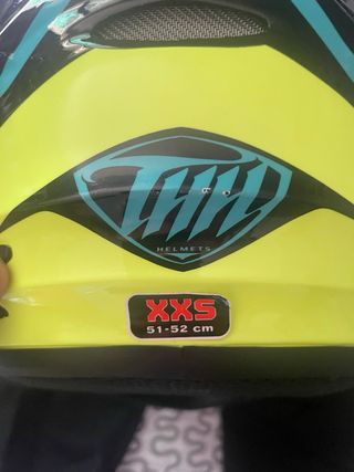 Equip. BMX Y Motocross niño: Casco, Pantalones