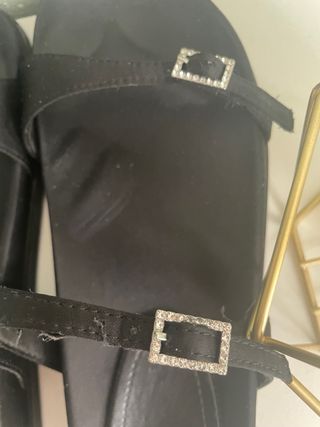 Chanclas Zara negras