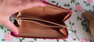 Cartera y monedero Antos rojos De piel