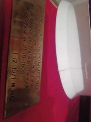 Maqueta Barco Madera Antigua